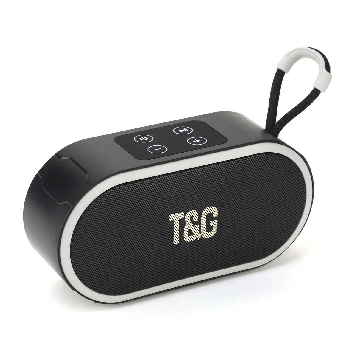 TG689 Iron Mesh Exquisite Outdoor Leisure Bluetooth Wireless Multifunctional Speaker Large Battery Long Endurance Subwoofer