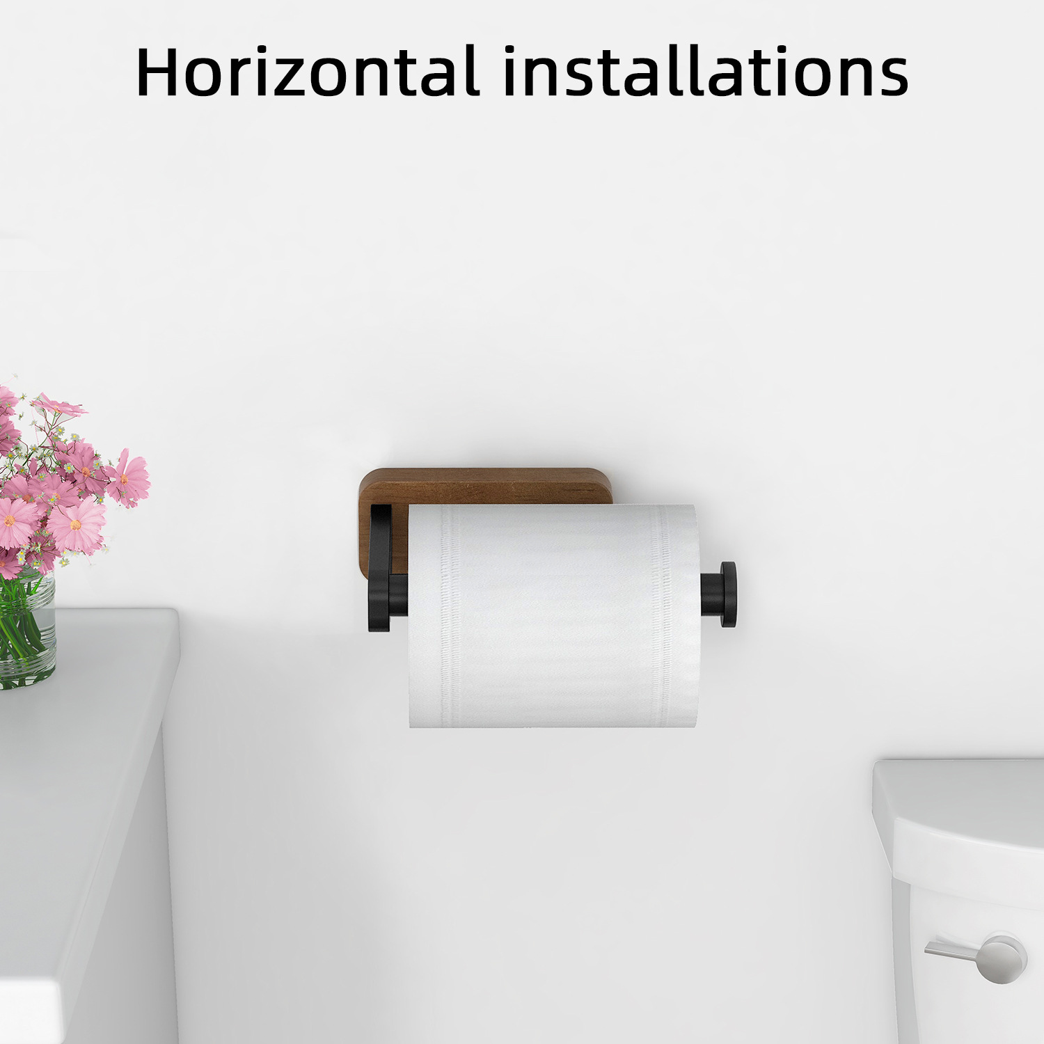 Aluminum alloy bathroom wall-mounted paper towel holder tissue holder toilet paper holder tissue storage rack