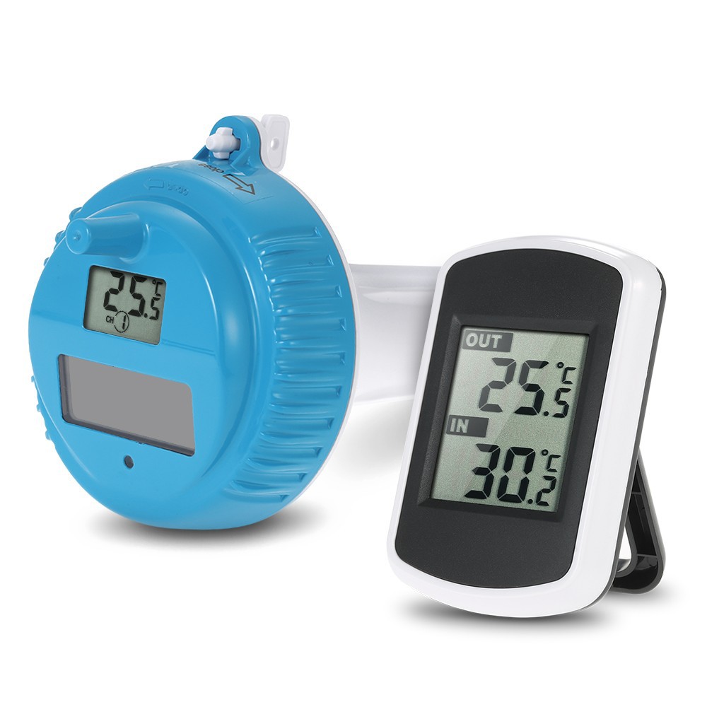 Float Type Bath Pool Swimming Pool Spa Solar Electronic Digital Wireless Thermometer Water Temperature Monitor