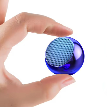 M3 Electroplated Gradient Metal Small Steel Cannon Mini Portable Small Speaker Wireless Audio Outdoor TWS Gift Speaker