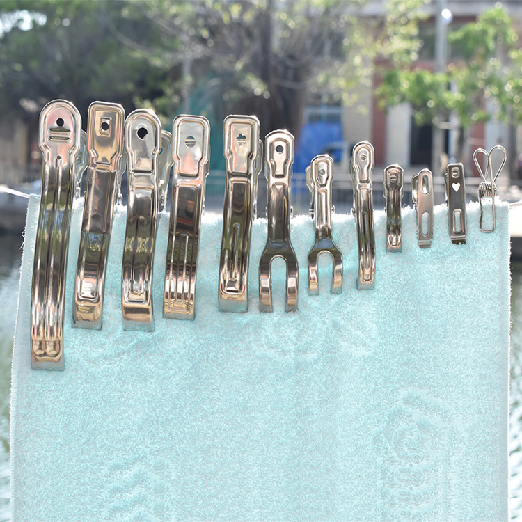 Stainless Steel Clothespins, Spring Windproof Clothespins, Quilt Clip Sock Clip Guang Kai