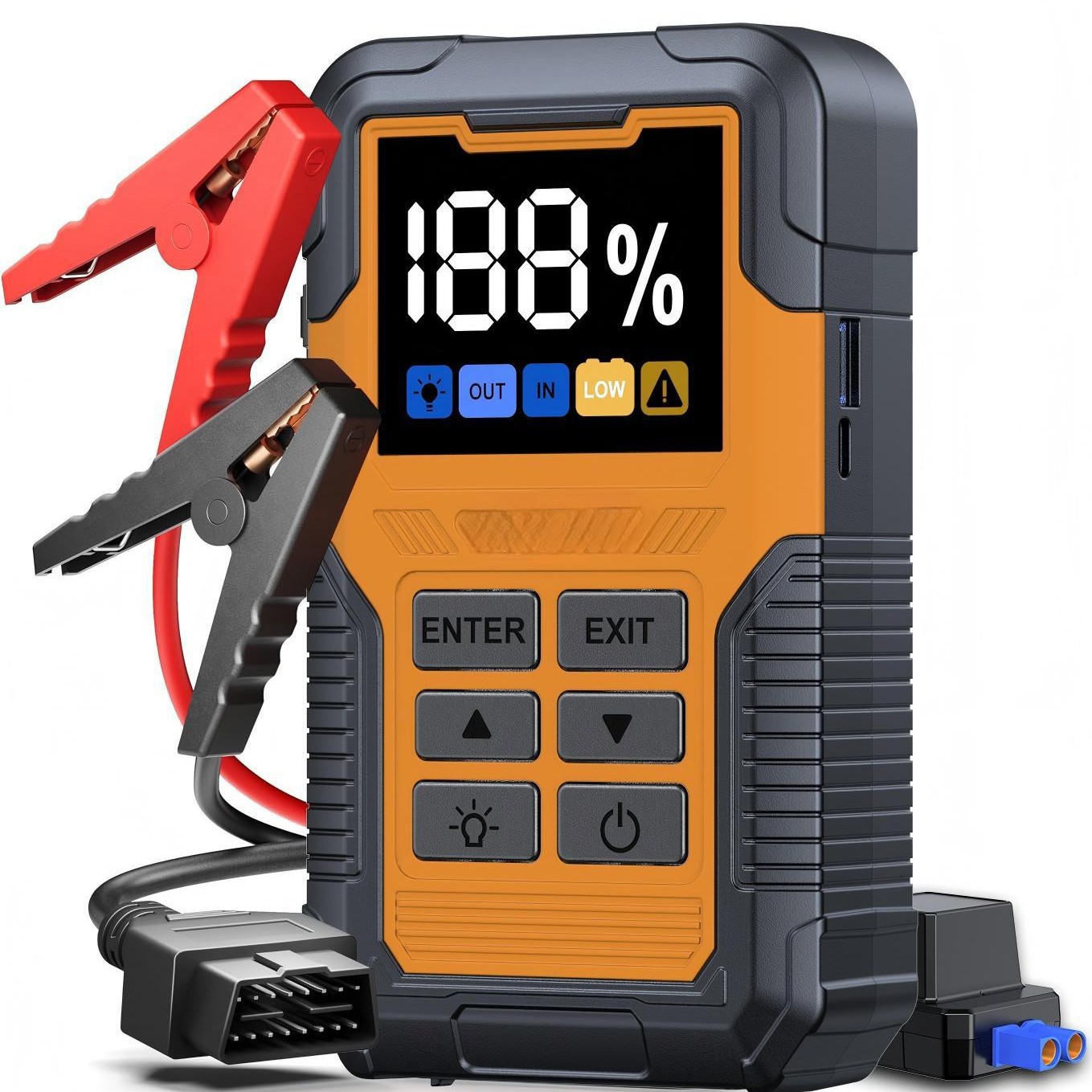 Car Emergency Start Power Supply Large Capacity 12v Jump Starter Ignition Emergency Strong Start Jump Start