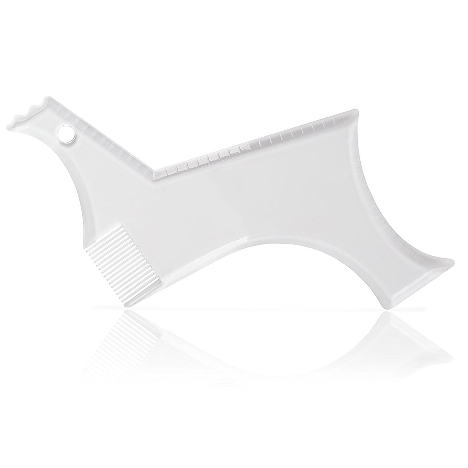 17 Transparent Beard Styling Comb Beard Ruler Beard Styling Tool Mustache Styling Comb Beard Tool