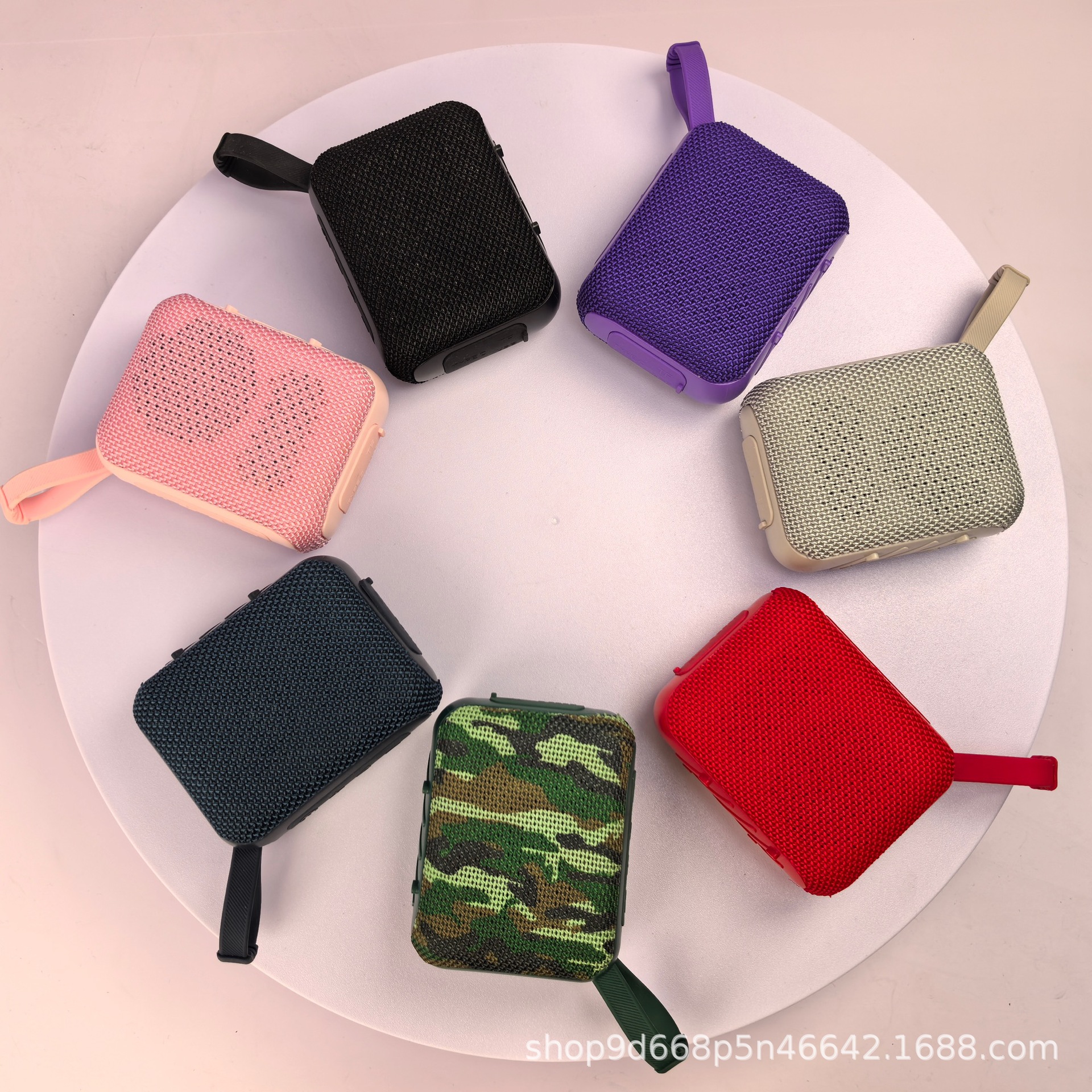 New GO4pro Wireless Bluetooth Speaker Gold Brick High Sound Quality Card Slot Portable Mini Sports Speaker Portable