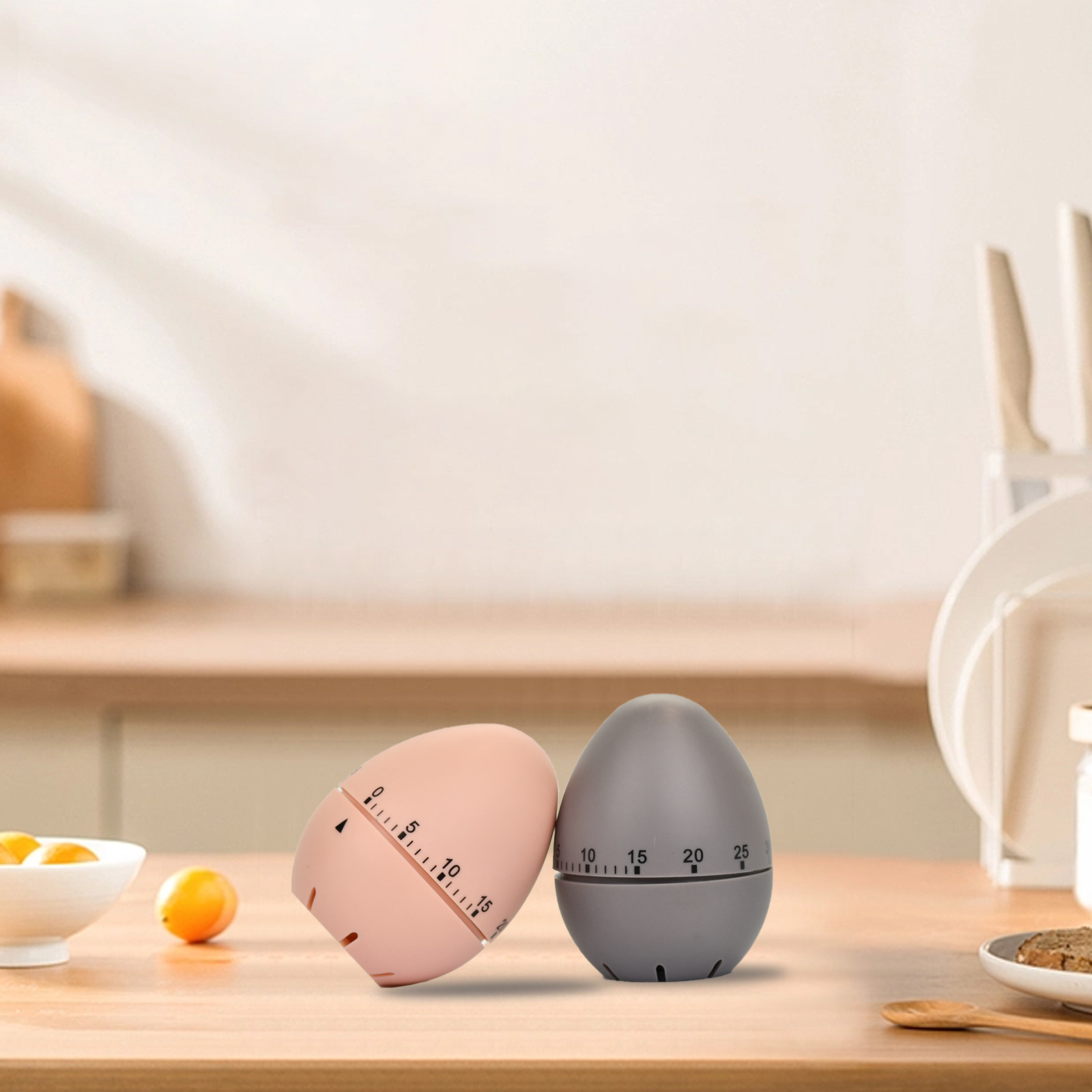Learning Homework Kitchen Time Reminder Timer Mechanical Wind-up Egg Timer Desktop Ornament