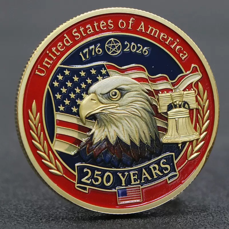 美国250周年纪念币The 250th Anniversary Independence Day Coin