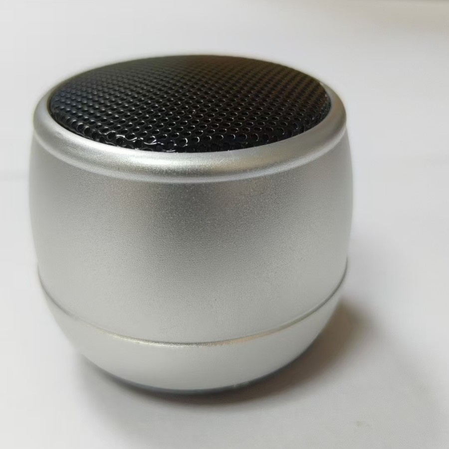 New TF card mini speaker wireless Bluetooth speaker metal shell outdoor card slot audio barrel shape
