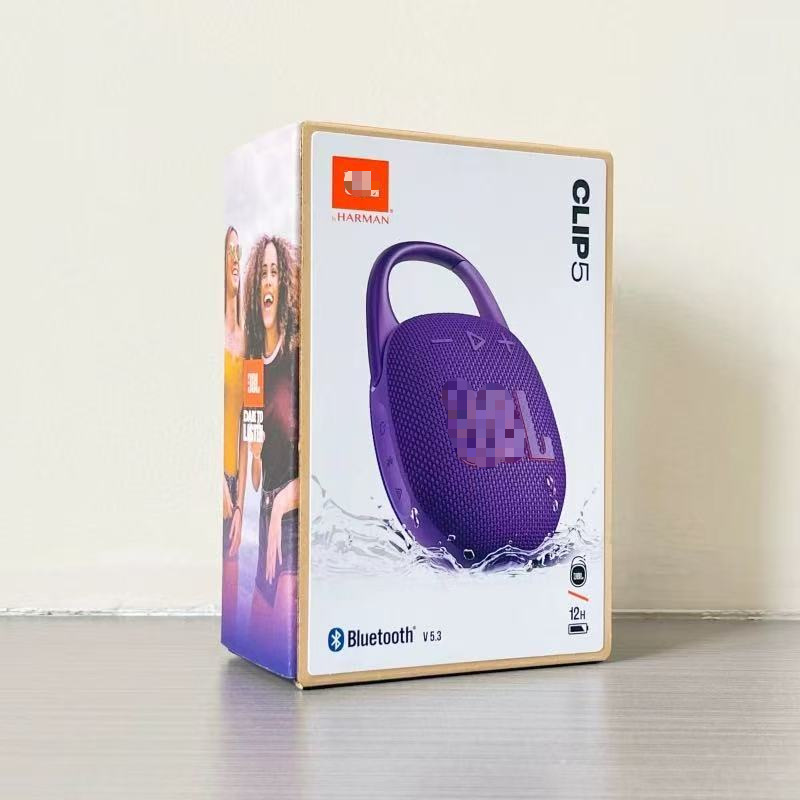 CLIP5 small speaker portable outdoor waterproof USB mini low-power wireless Bluetooth speaker