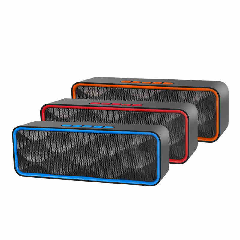 Super A SC211 Bluetooth speaker car low bass wireless Bluetooth speaker mini speaker FM radio speaker
