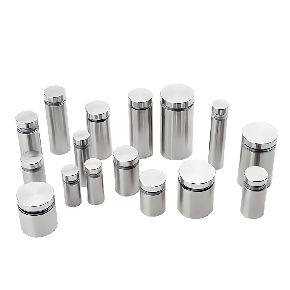 Stainless steel hollow advertising nail glass mirror nail acrylic board decorative advertising nail screw