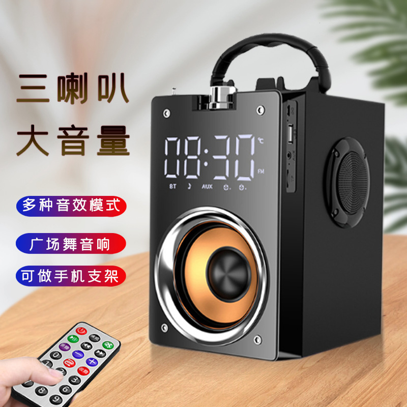 Yayunshi T3 Bluetooth Speaker Wireless Heavy Bass Loud Volume Outdoor Square Dance Small Speaker Amplifier