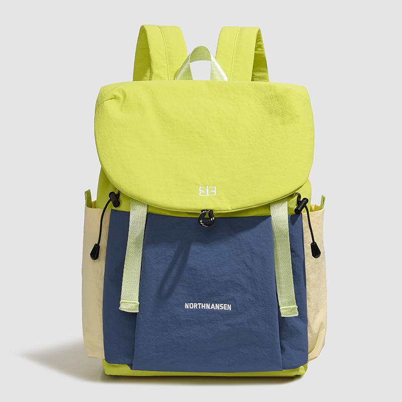 New travel double-shoulder backpack men and women large capacity lightweight outdoor commuting casual backpack