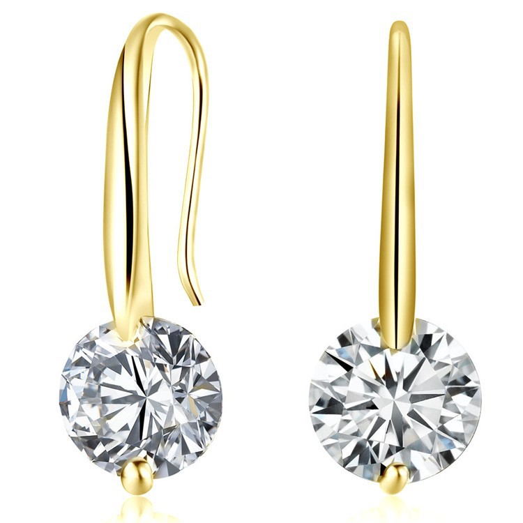 New accessory, exquisite OL ear studs, zircon ear hooks, earrings