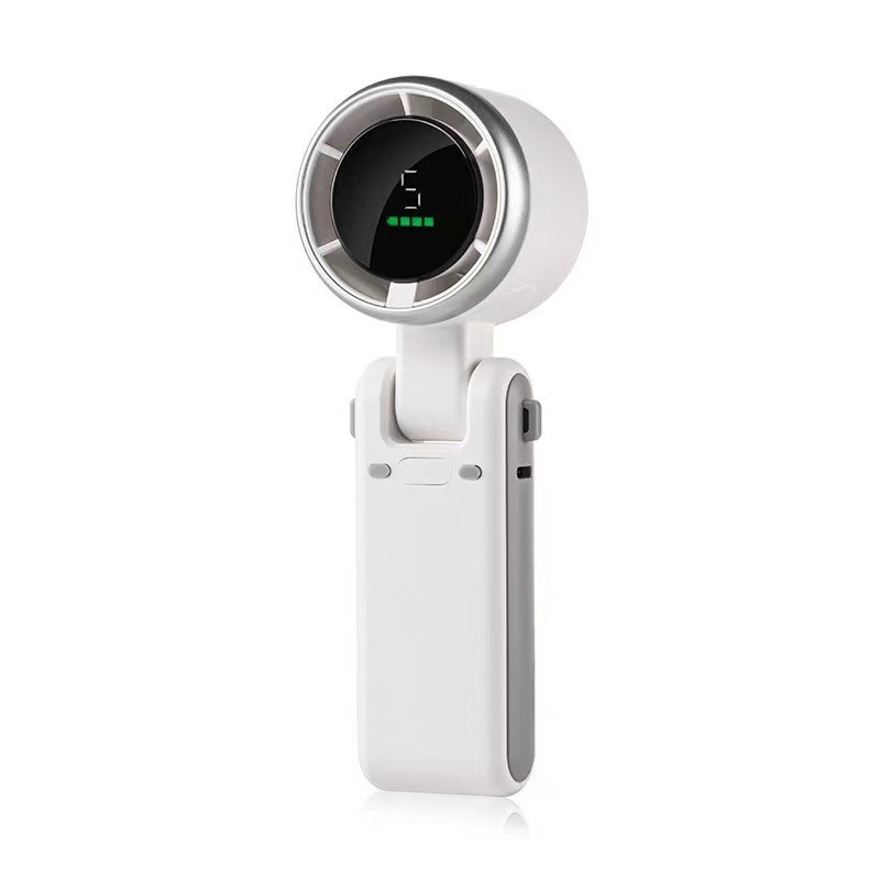 N607 outdoor handheld mini small fan USB desktop fan brushless motor hanging neck small fan