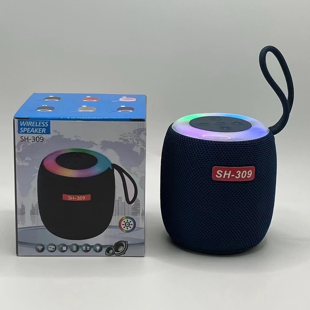 SH-309 Portable Bluetooth Speaker Home Mini Subwoofer Audio Indoor Card Home Audio