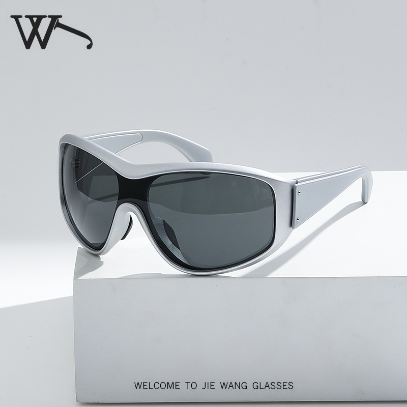 New Outdoor Sports Large Frame Sunglasses Cycling Leisure Windproof Sand Sun Protection Sunglasses