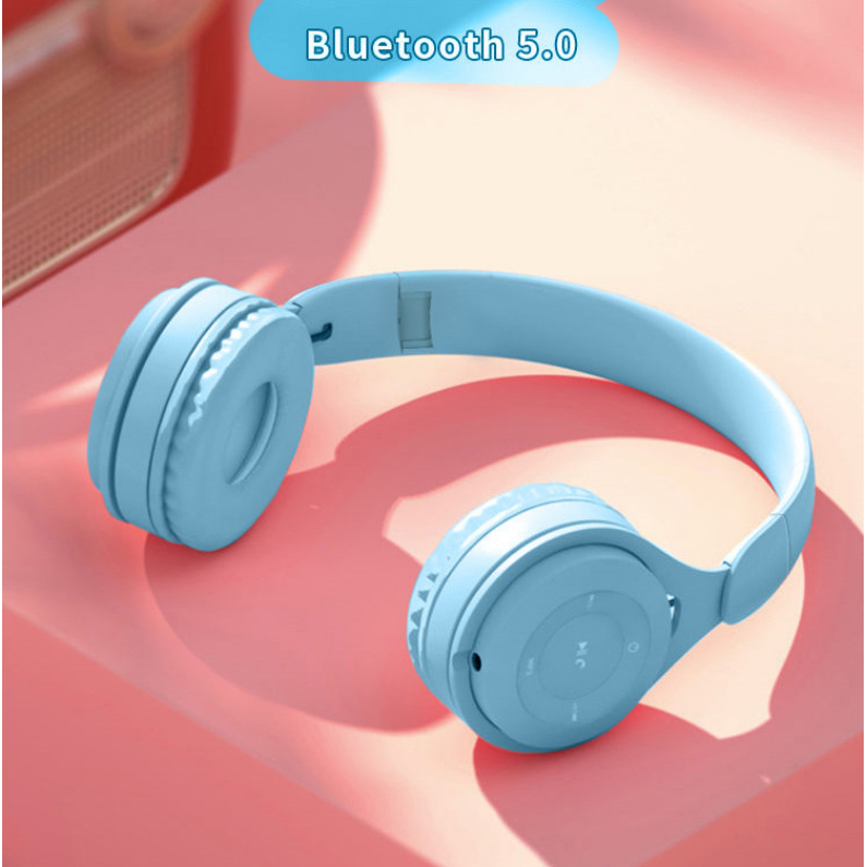 Y08 Wireless Stereo Bluetooth Card Headphone Headband Sports Noise Reduction Game Portable New