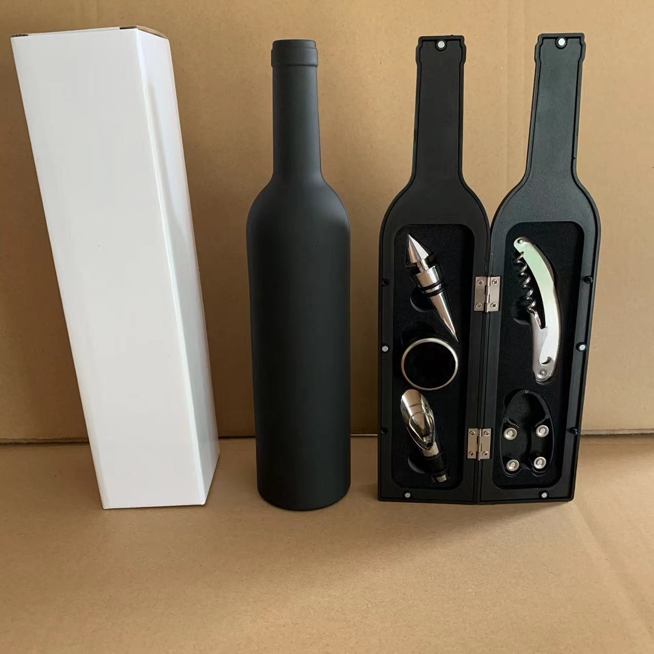 Red wine tool set large bottle five-piece set red wine tool box corkscrew wine tool gift