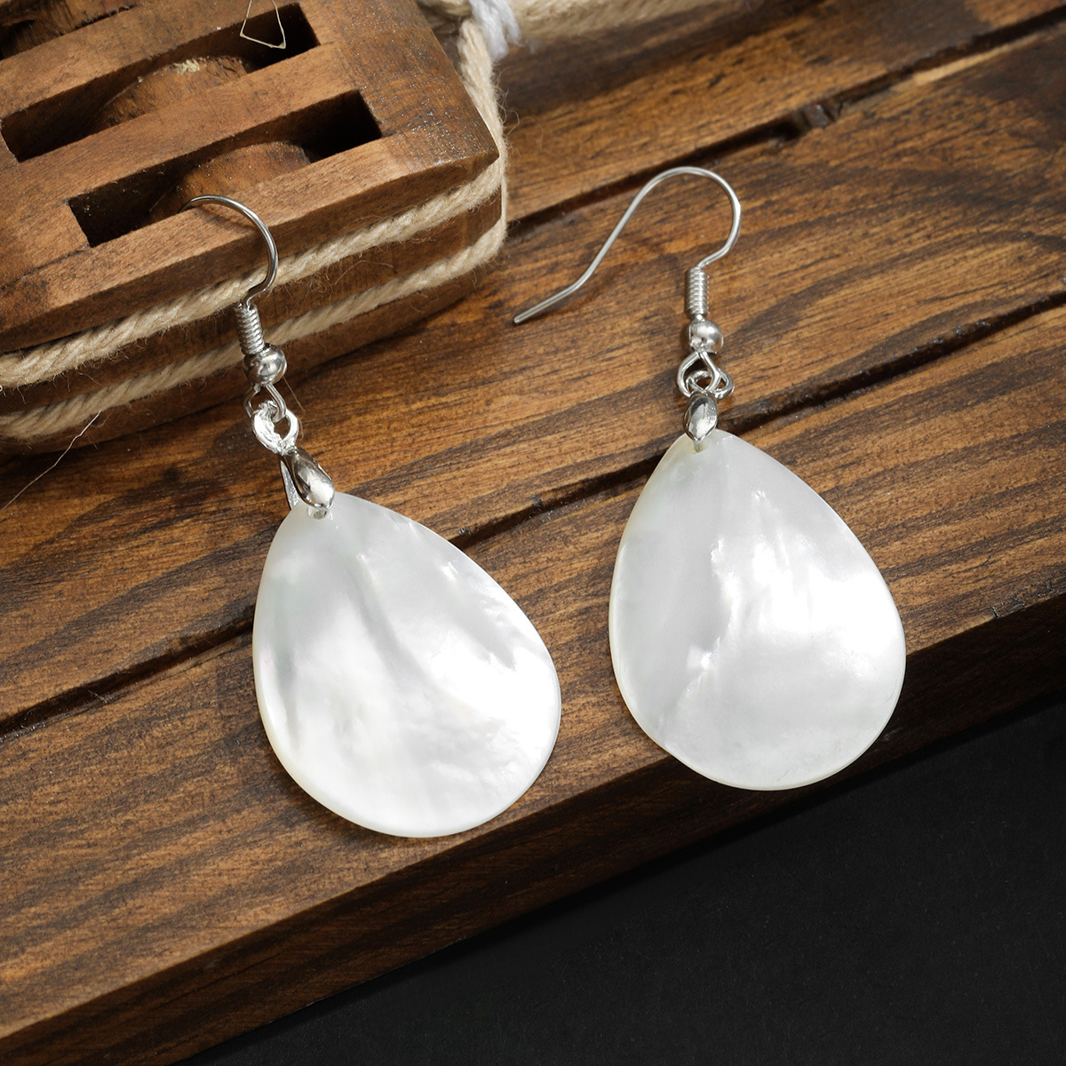 New Natural Shell Series Earrings Simple Drop Earrings