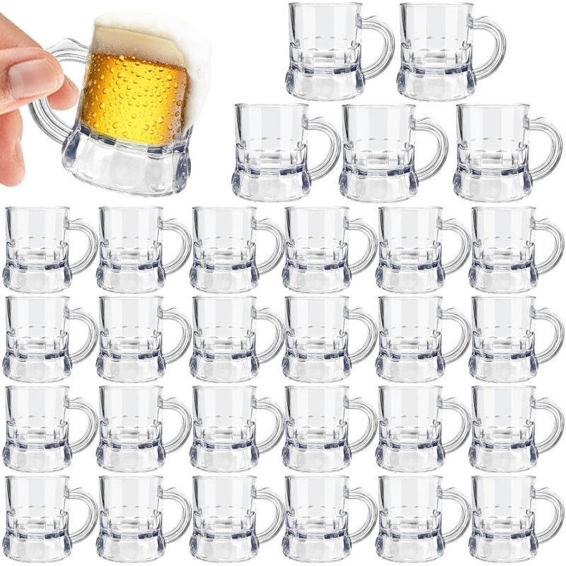 Can provide FCM report transparent colorful mini party 30ml 1OZ cup