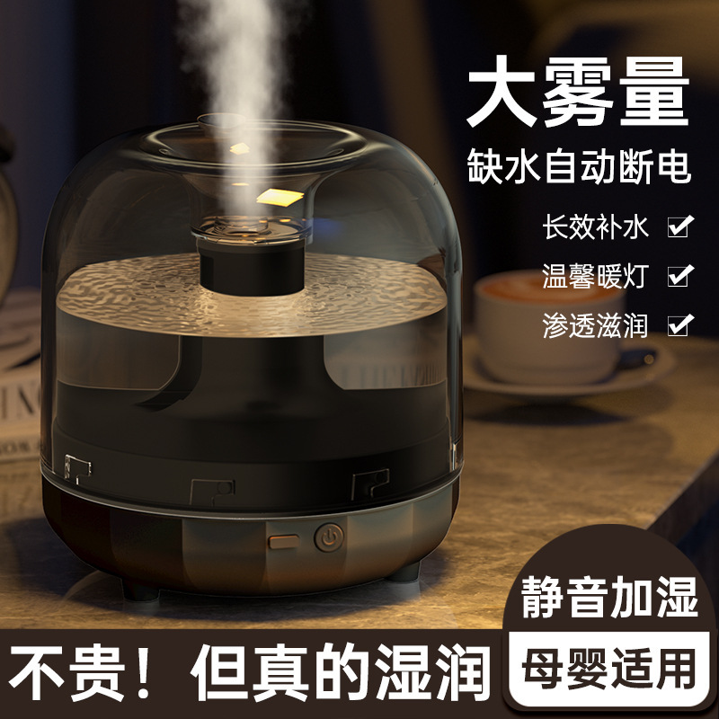 【LGD】New Colorful Lights琉璃 Humidifier Large Spray Desktop Humidifier YLS X5