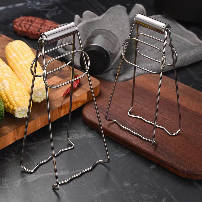 Stainless steel plate lifter, non-magnetic thickened and thickened plate lifter, kitchen bowl and dish clip, steamer clip, plate clip, clip tool