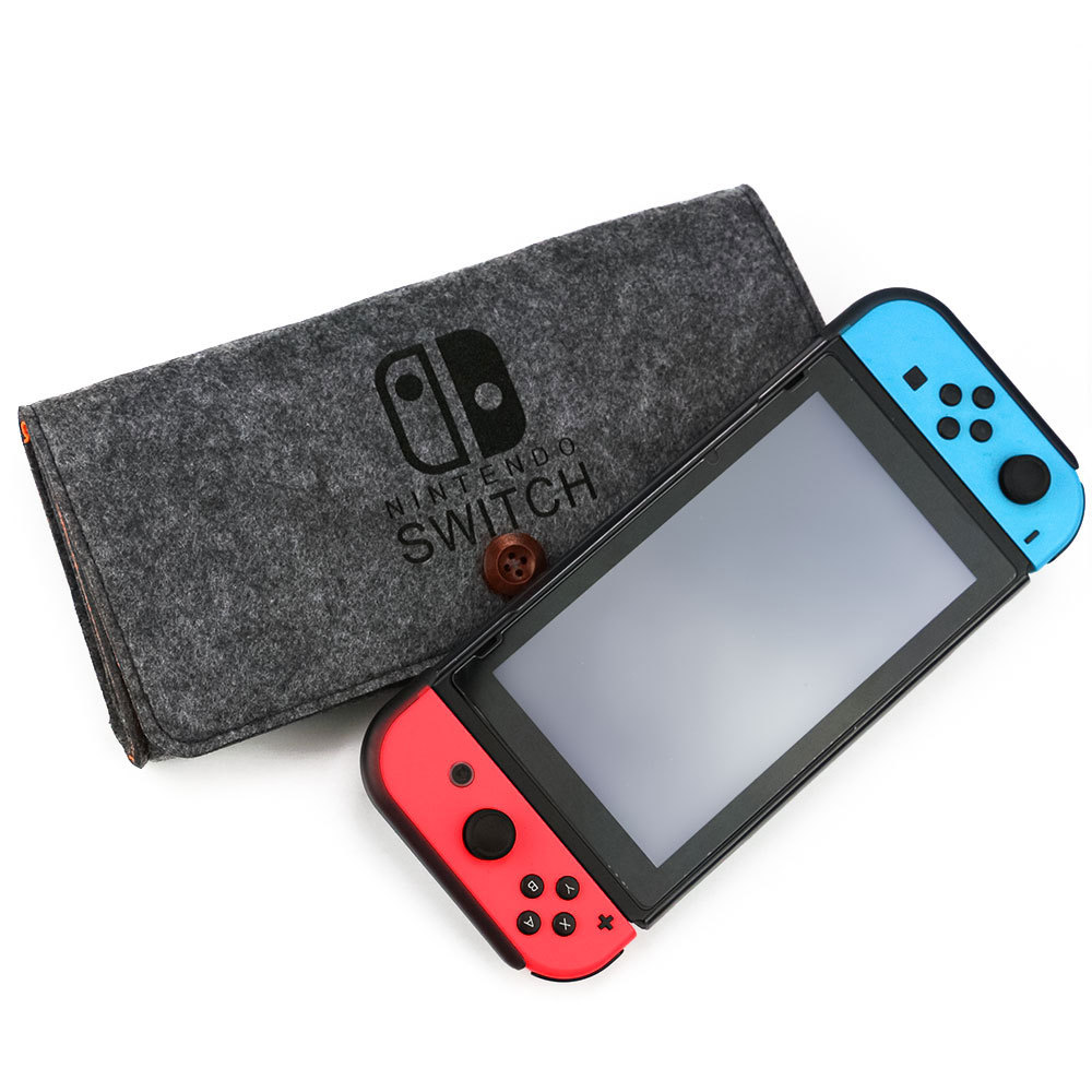 New Switch portable felt soft bag Switch storage bag Switch Lite host protective bag