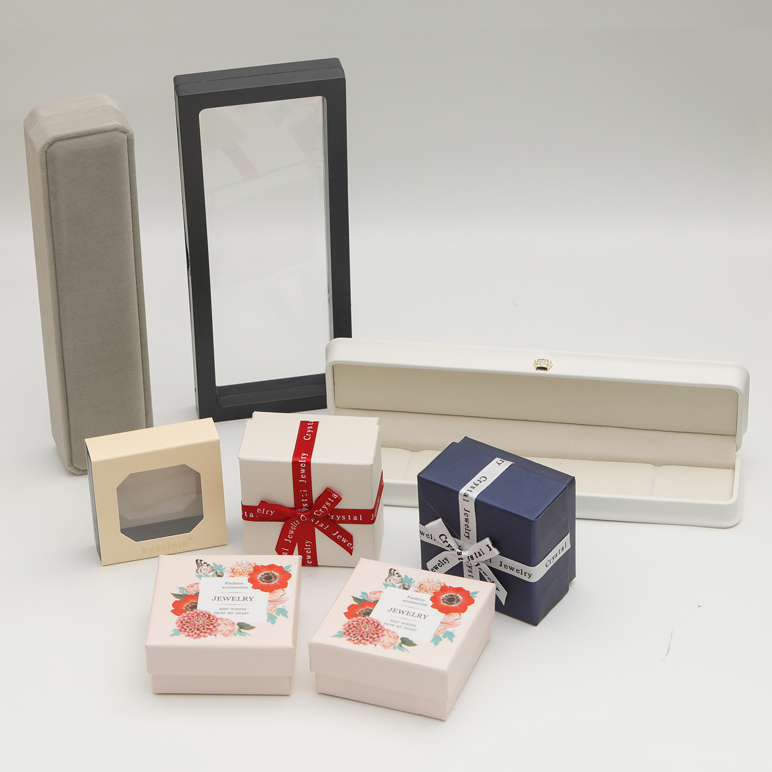 Exclusive Earring Necklace Gift Box Jewelry Gift Packaging Box Anti-Oxidation Floating Box