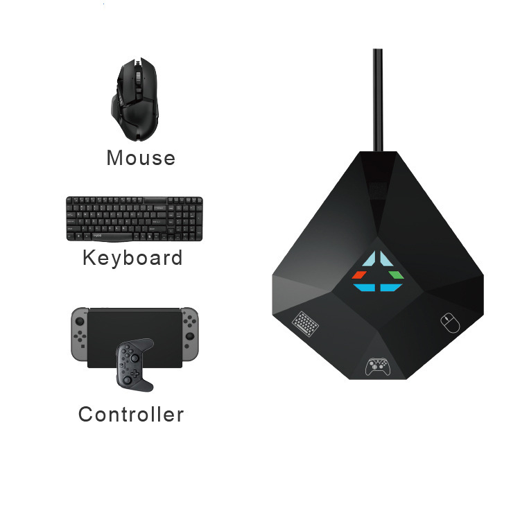 Switch Keyboard Mouse Converter XBOX360 XBOXONE PS4 PS3 PC Keyboard Mouse USB Multi-Platform Adapter