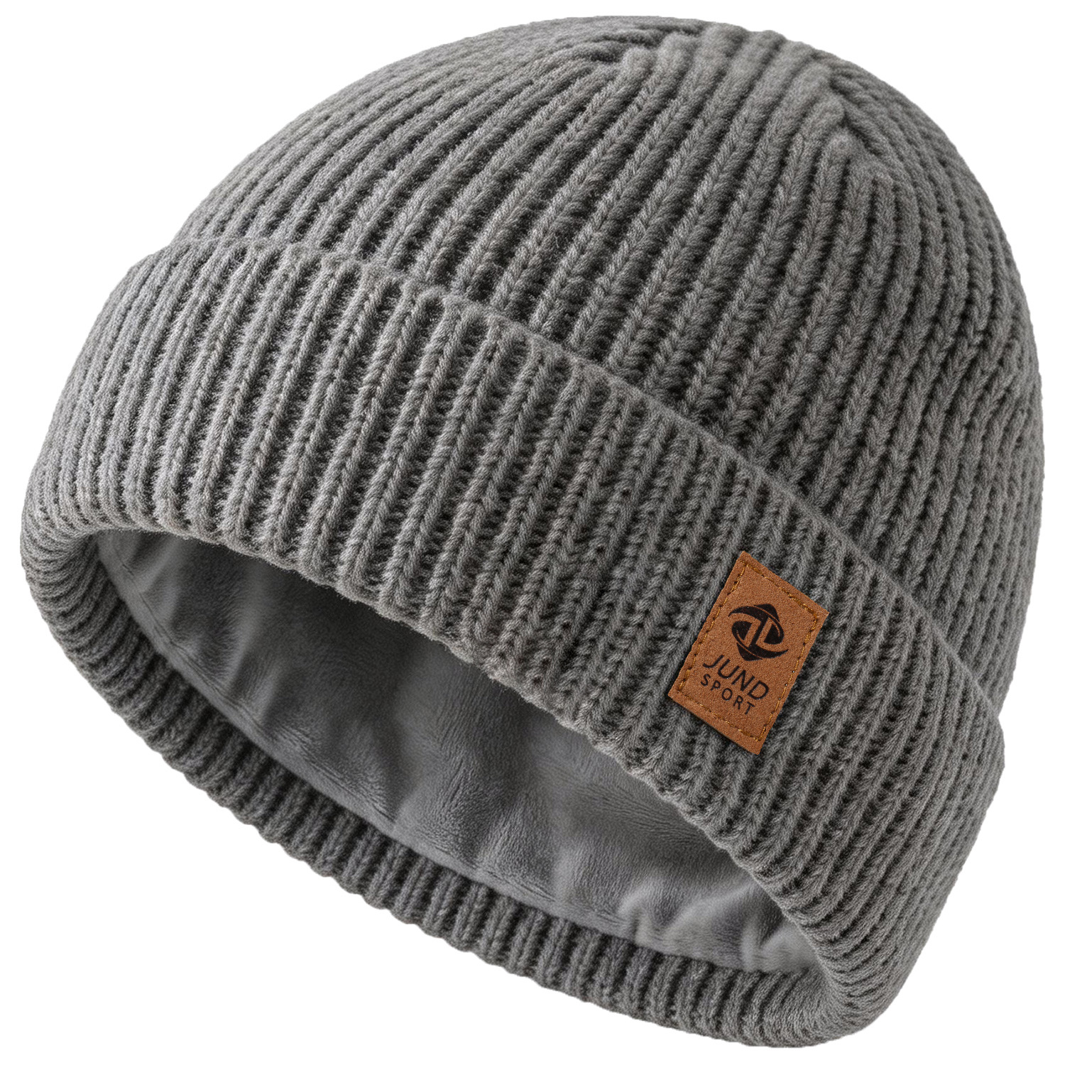 Knitted Hat Winter Men and Women New Double-Layer Thick Knit Hat Casual Outdoor Earflap Wool Hat