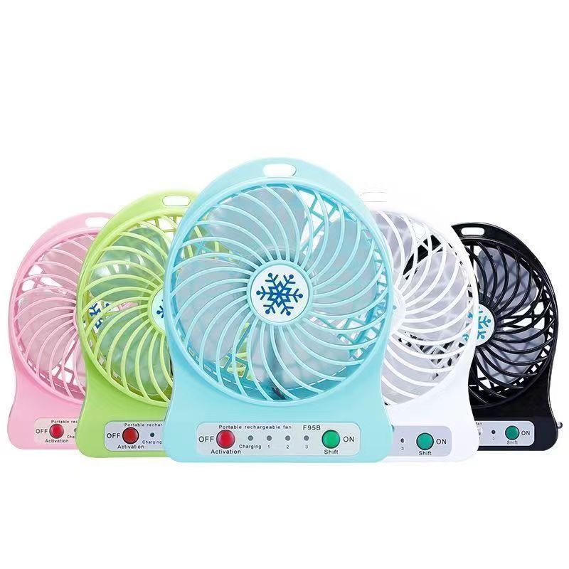 Snowflake Banana Fan Silent Gift Handheld USB Handheld Palm Mini Fan Plug-in Charging Portable
