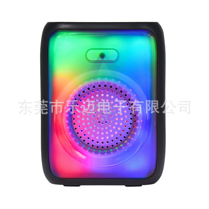 New 3-inch Bluetooth Speaker Outdoor Handle with Card Slot Subwoofer Home High Volume Small Audio Gift