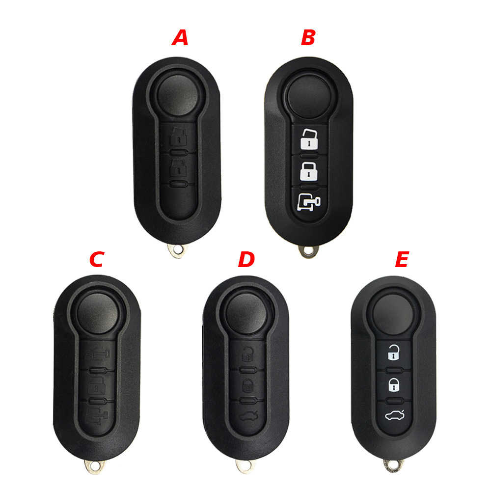 For Fiat FIAT Bravo Iveco 23-Button Folding Car Remote Key Replacement Shell