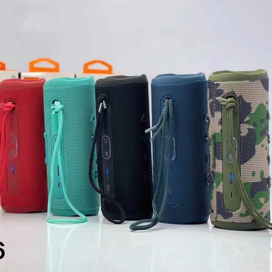 FLIP6 Series Kaleidoscope 6th Gen New Outdoor Portable Lanyard Bluetooth Speaker