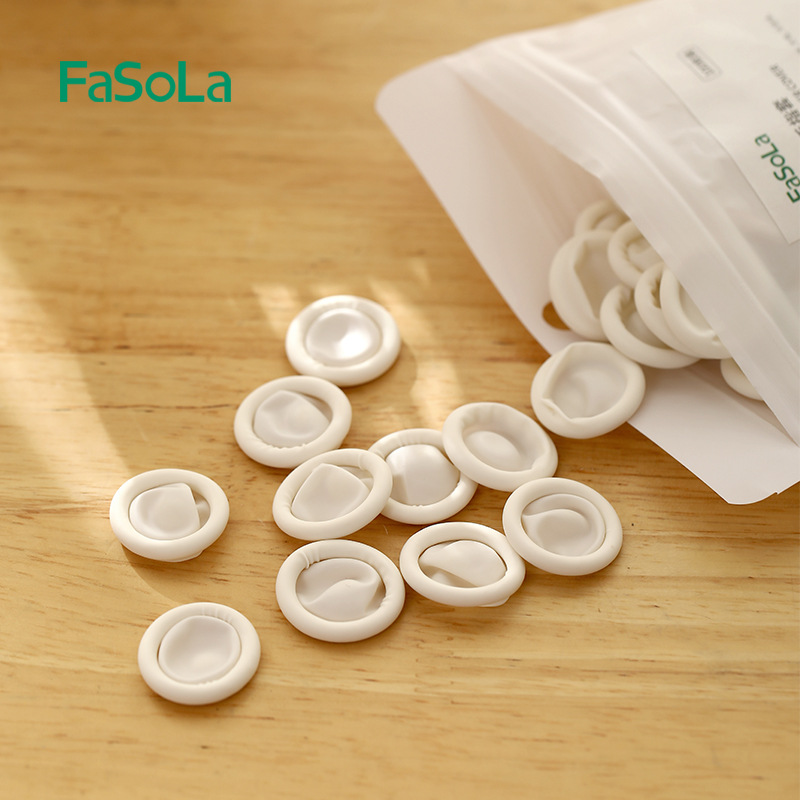 FaSoLa Rubber Finger Cots for Work Nail Protection Tattoo Anti-slip Anti-injury Disposable Waterproof Finger Protector