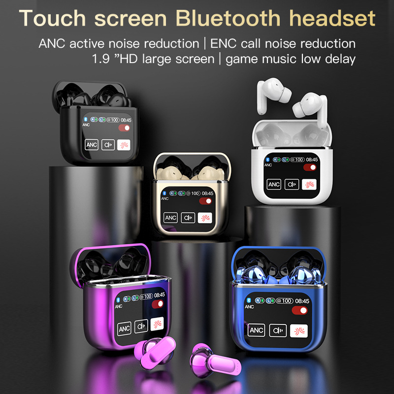 Bluetooth earphones multilingual translation smart noise reduction long standby sports gaming wireless earphones