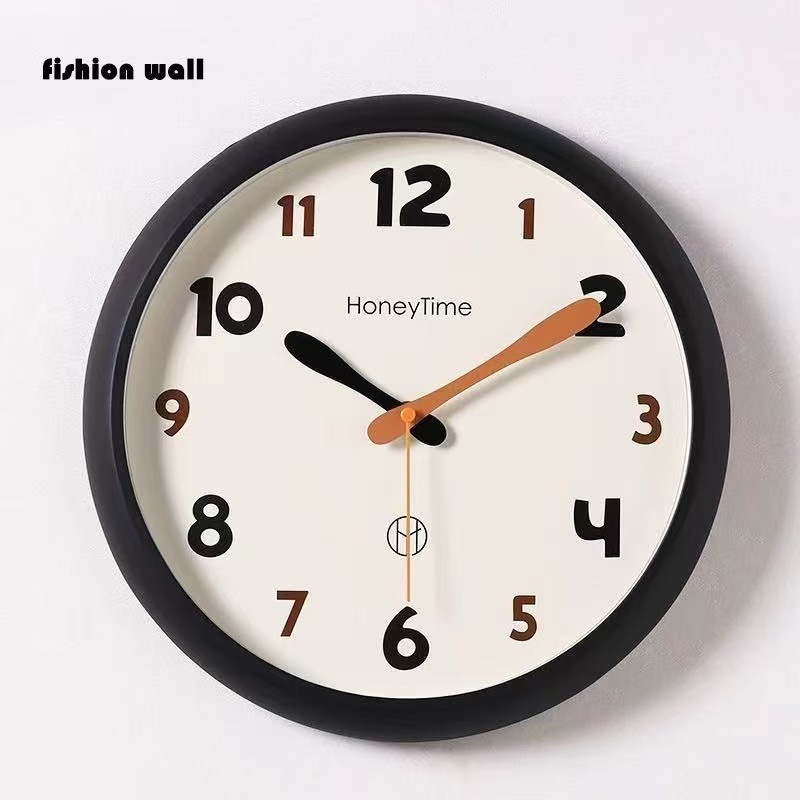 2026 New Modern Simple Wall Clock for Home Living Room Bedroom, Silent Wall Clock No Drilling