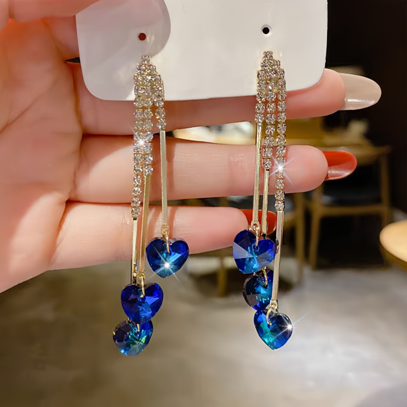 New tassel earrings women ear studs exquisite ear accessories women