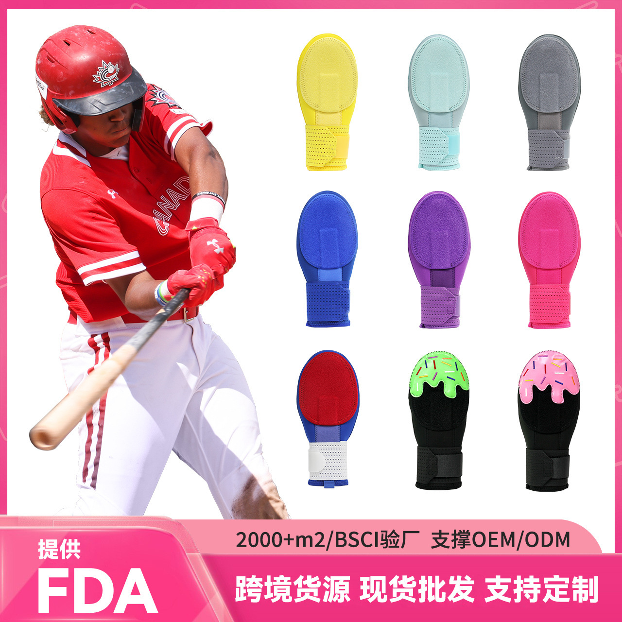 Sliding Gloves Baseball Gloves Softball Training Protection Left and Right Hand Fingerless Adult Outdoor Sliding Gloves