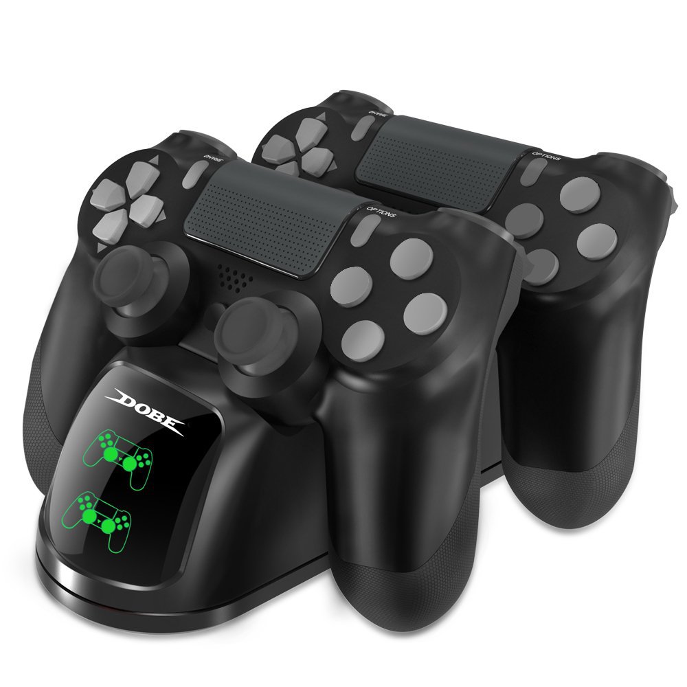 P4 game handle charging stand Slim dual charger PRO charger with display charging indicator TP4-889