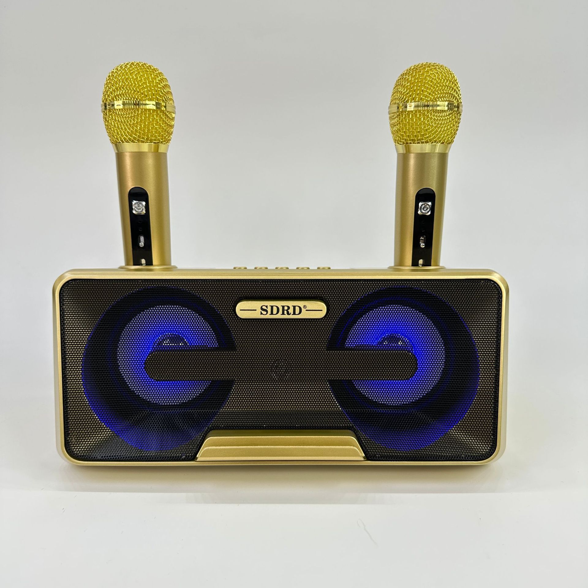 Wireless Microphone Home KTV Outdoor Portable Microphone Mobile Bluetooth Speaker Karaoke Machine Speaker SD301