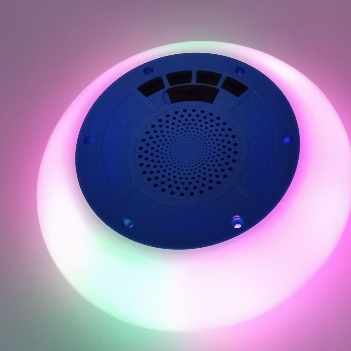 New Colorful Running Light Bluetooth Speaker Outdoor Portable Waterproof Speaker Water Floating Speaker