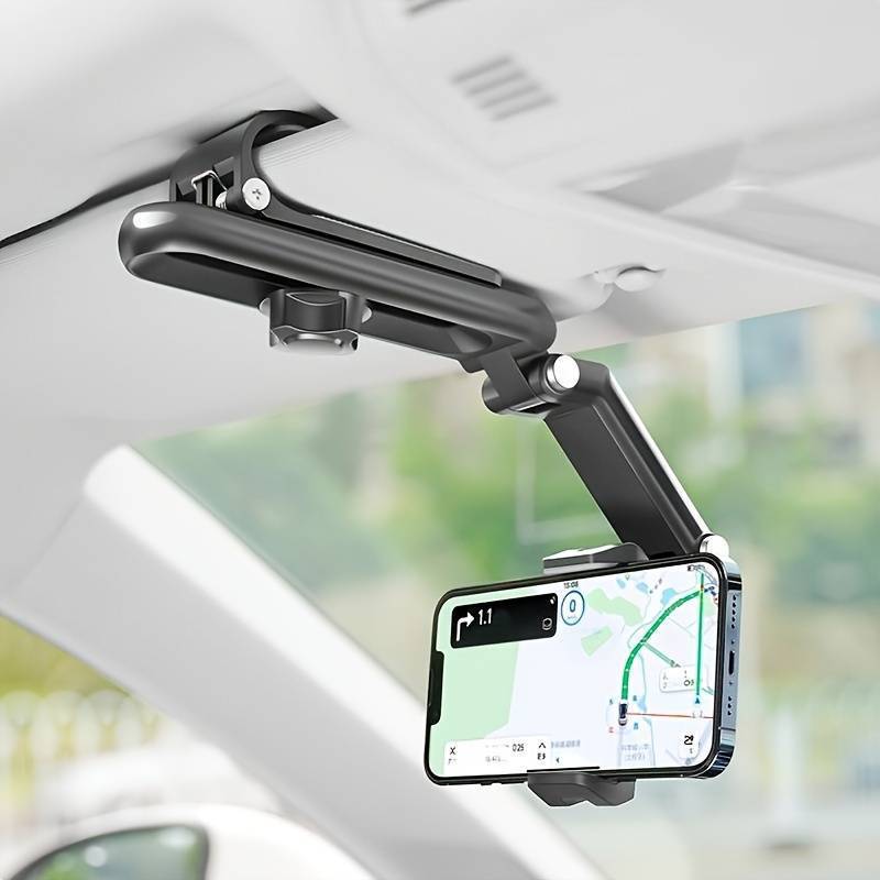 Custom Label Sun Visor Navigation Phone Bracket Direct View Type Car Universal Navigation Bracket