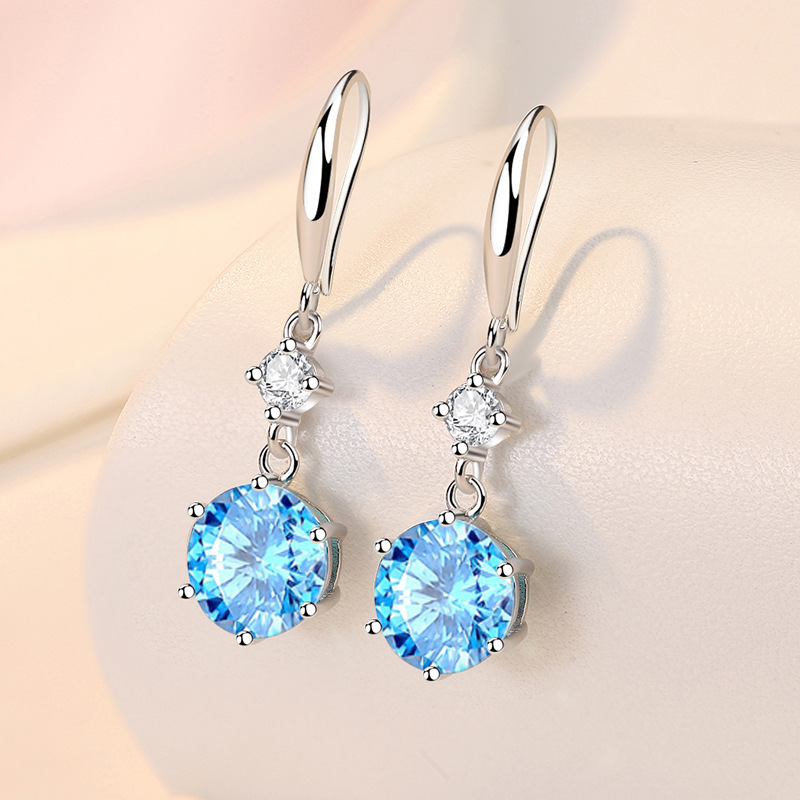 Designer earrings with diamonds, large diamond earrings