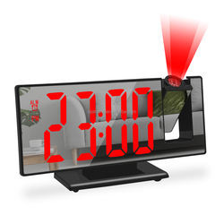 LED projection clock student clock large character large screen alarm clock