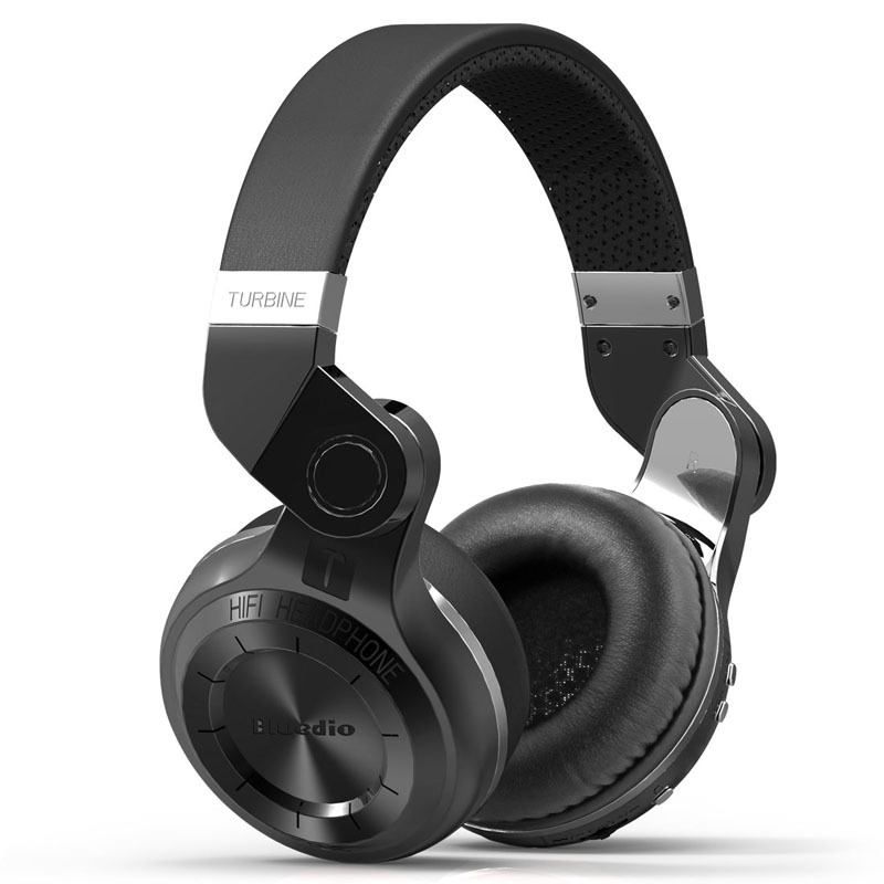 Bluedio T2 Bluetooth 5.0 Over-Ear Wireless Headphones Foldable Smart Cloud AI Noise Cancelling Headphones