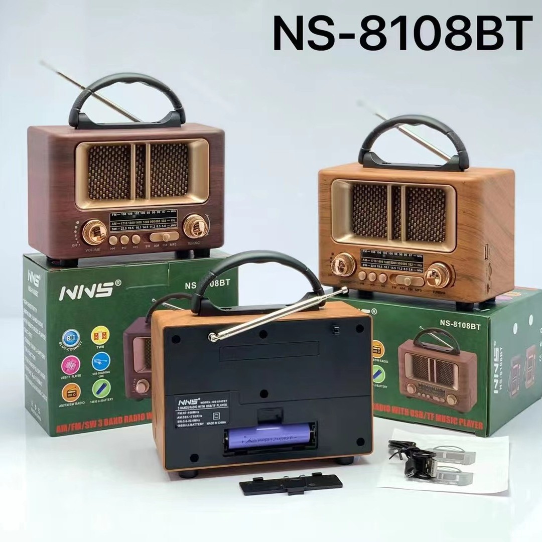 New Wireless Bluetooth Speaker Mini Portable Mobile Phone Bass Outdoor Small Audio Radio