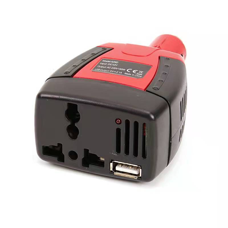 150W car inverter 12V/24V to 220V/110V power converter USB5V2.1A