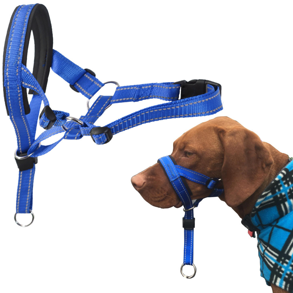 Pet Supplies Pet Muzzle Nylon Dog Muzzle Dog Mouth Rope Anti-Bark Anti-Bite Anti-Pull Dog Rope