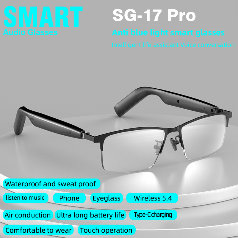 Bluetooth glasses for calls, music, driving navigation AI smart glasses